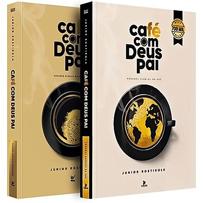 Kit 2 Livros Café com Deus Pai – Renovação e Paz