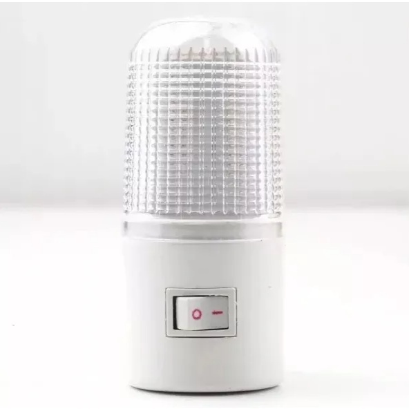 Kit 2 Mini Abajures de Tomada: Luz Noturna Perfeita!