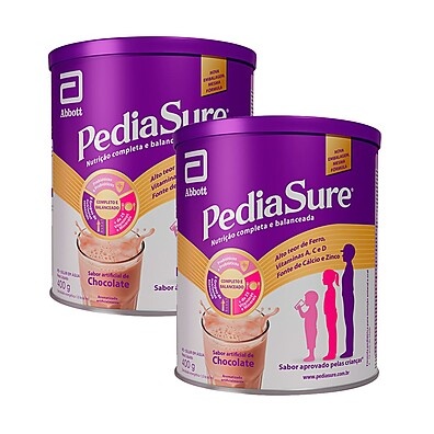 Kit 2 PediaSure Chocolate 400g – Nutrição Completa para Seu Filho