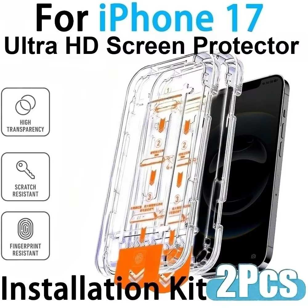 Kit 2 Películas Vidro Temperado iPhone: Proteção Ultra HD