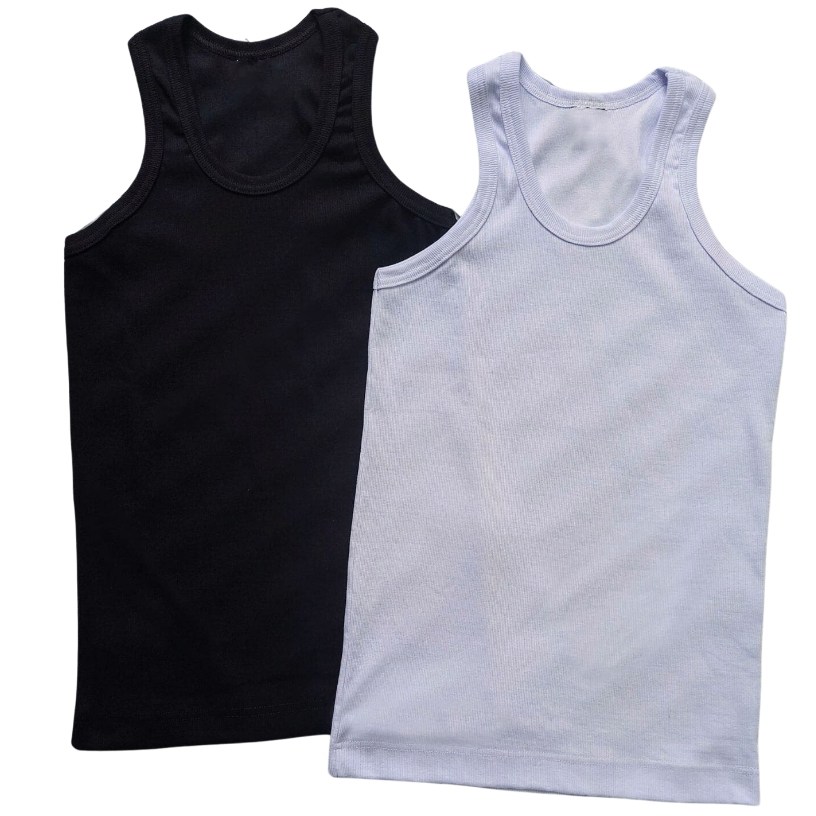 Kit 2 Regatas Masculinas Caneladas: Conforto e Estilo no Dia a Dia