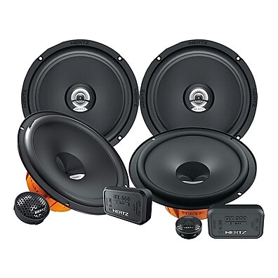 Kit 2 Vias 6" Hertz DSK 165.3 + Par Coaxial DCX165.3