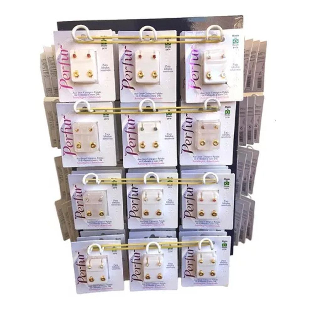 Kit 20 Brincos Perfur Farmácia: Seguro e Hipoalérgico