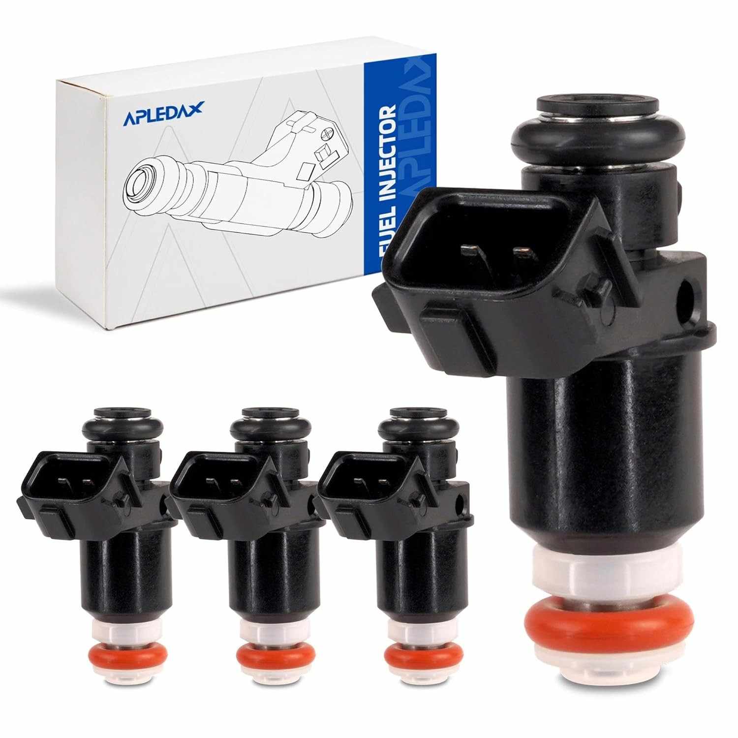 Injetores de Combustível Premium para Honda Civic 2001-2005 1.7L Gasolina - Kit com 4 Peças