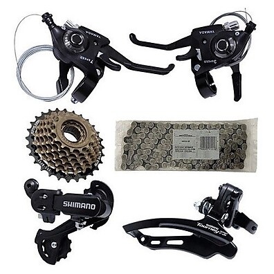 Kit 21 Marchas Shimano: Pedal Leve e Preciso!