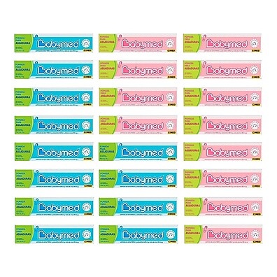 Kit 24 Babymed Azul e Rosa – Proteção Completa Contra Assaduras