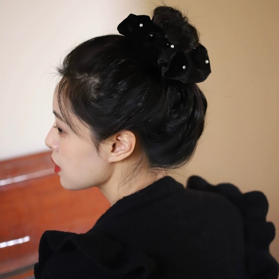 Kit 24 Elásticos de Cabelo com Laço: Elegância Casual