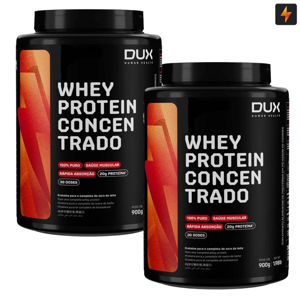 Kit 2x Whey Protein Dux: Ganhe Massa e Recupere-se!