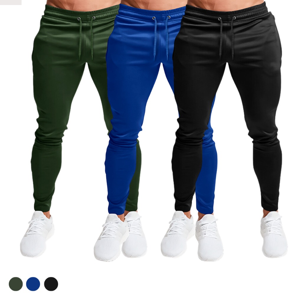 Kit 3 Calças Jogger Moletom Flanelado: Conforto e Estilo para Todos os Dias