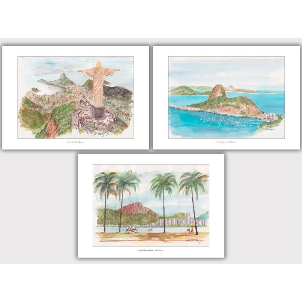 kit-3-cartoes-postais-do-rio-em-aquarela-qualidade-premium