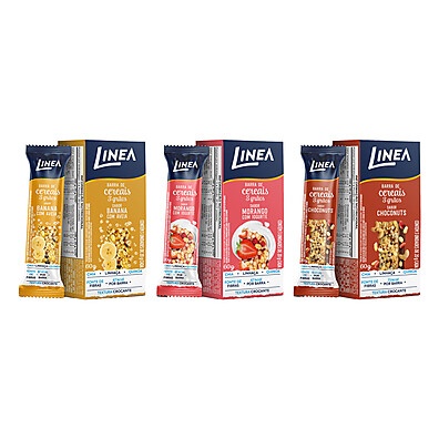 Kit 3 Cereais Linea com 3 Sabores Deliciosos