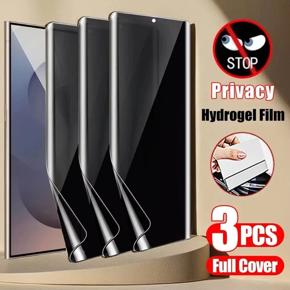 Kit 3 Películas de Hidrogel Anti-Spy para Samsung