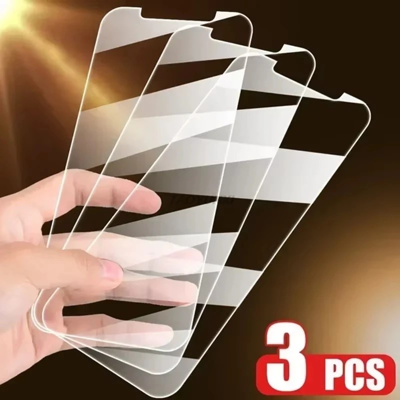 Kit 3 Películas de Vidro iPhone: Proteção Máxima e Fácil