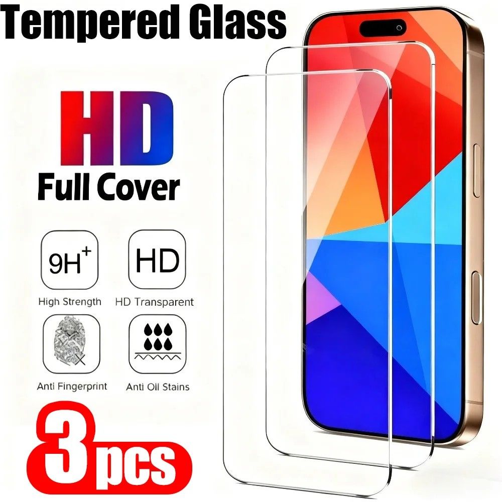 Kit 3 Películas Vidro Temperado HD para Xiaomi Poco