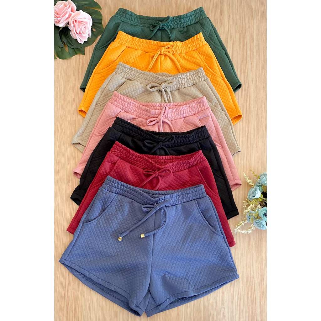 Kit 3 Shorts Box Feminino Moletom: Conforto e Estilo no Dia a Dia