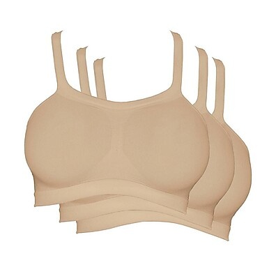 Kit 3 Sutiãs Bandini Hanes Sem Costura – Conforto e Versatilidade