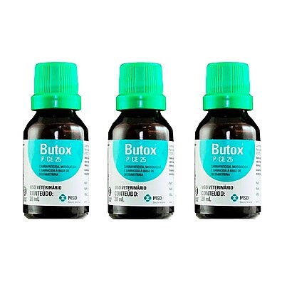 Kit 3un. Butox CE 25 20ml – Desinfestação Poderosa