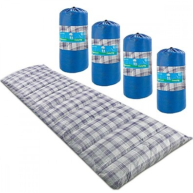 Kit 4 Colchonete Camping Solteiro 190x60cm – Conforto Total em Qualquer Lugar!