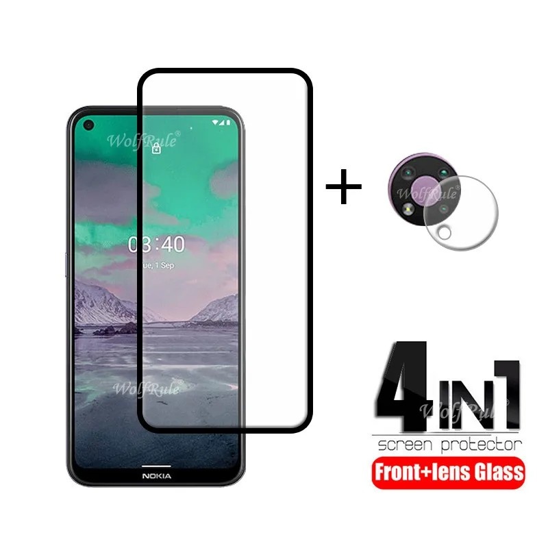Kit 4 em 1: Película de Vidro Blindada para Nokia 3.4 e 5.3