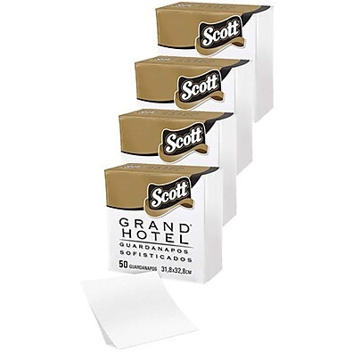 Kit 4 Guardanapos Scott Grand Hotel – Qualidade e Durabilidade