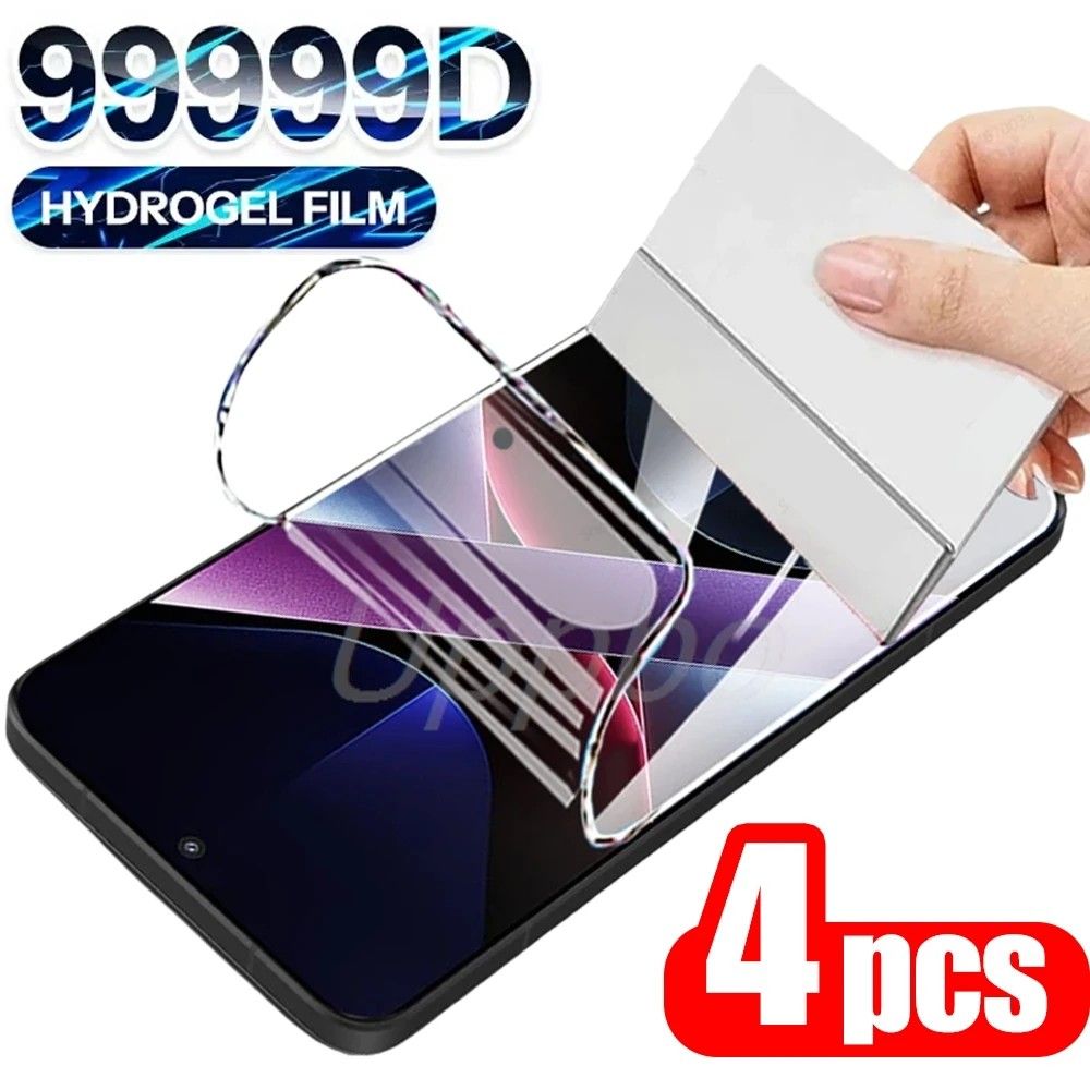 Kit 4 Películas Hidrogel Xiaomi Redmi: Proteção Máxima