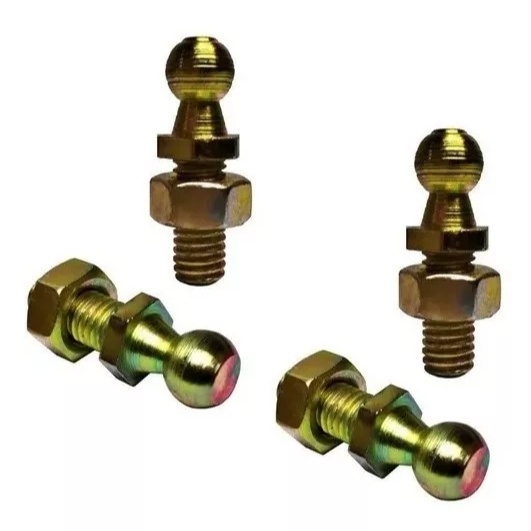 Kit 4 Pinos Esféricos para Amortecedor: Solução Ideal para Porta-Malas e Capô!
