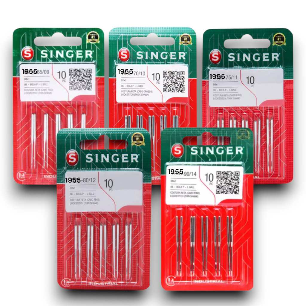 Kit 5 Blister Agulha Dpx5 Singer – Costura Profissional