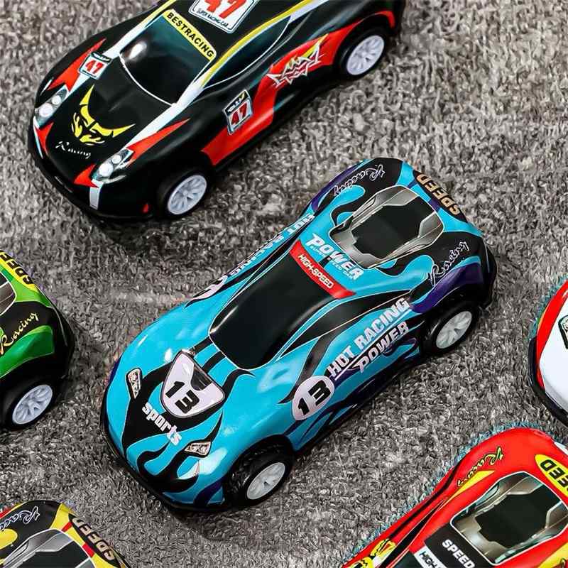 KIT 5 Carrinhos Metal Racing Club com Fricção - Zoop Toys