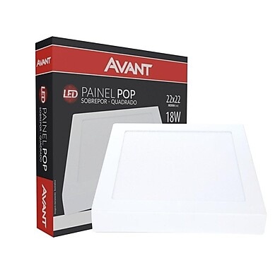 Kit 5 Plafons LED Avant 22cm 1260 Lumens 6,5K