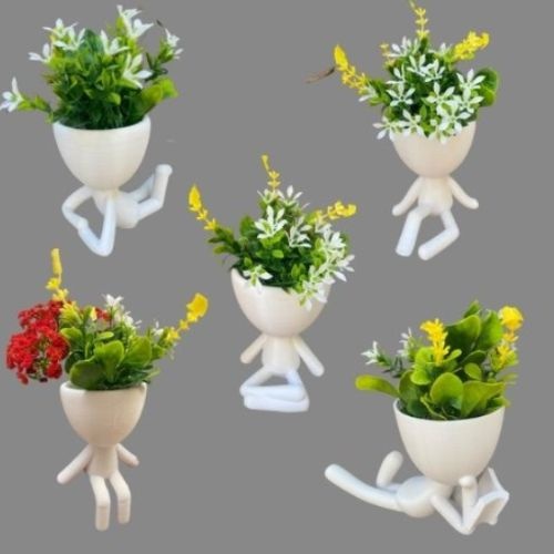 Kit 5 Vasos Robert: Decore com Estilo 🪴