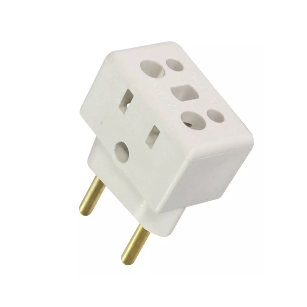 Kit 50 Adaptadores Bob: Adeus Tomadas Antigas!