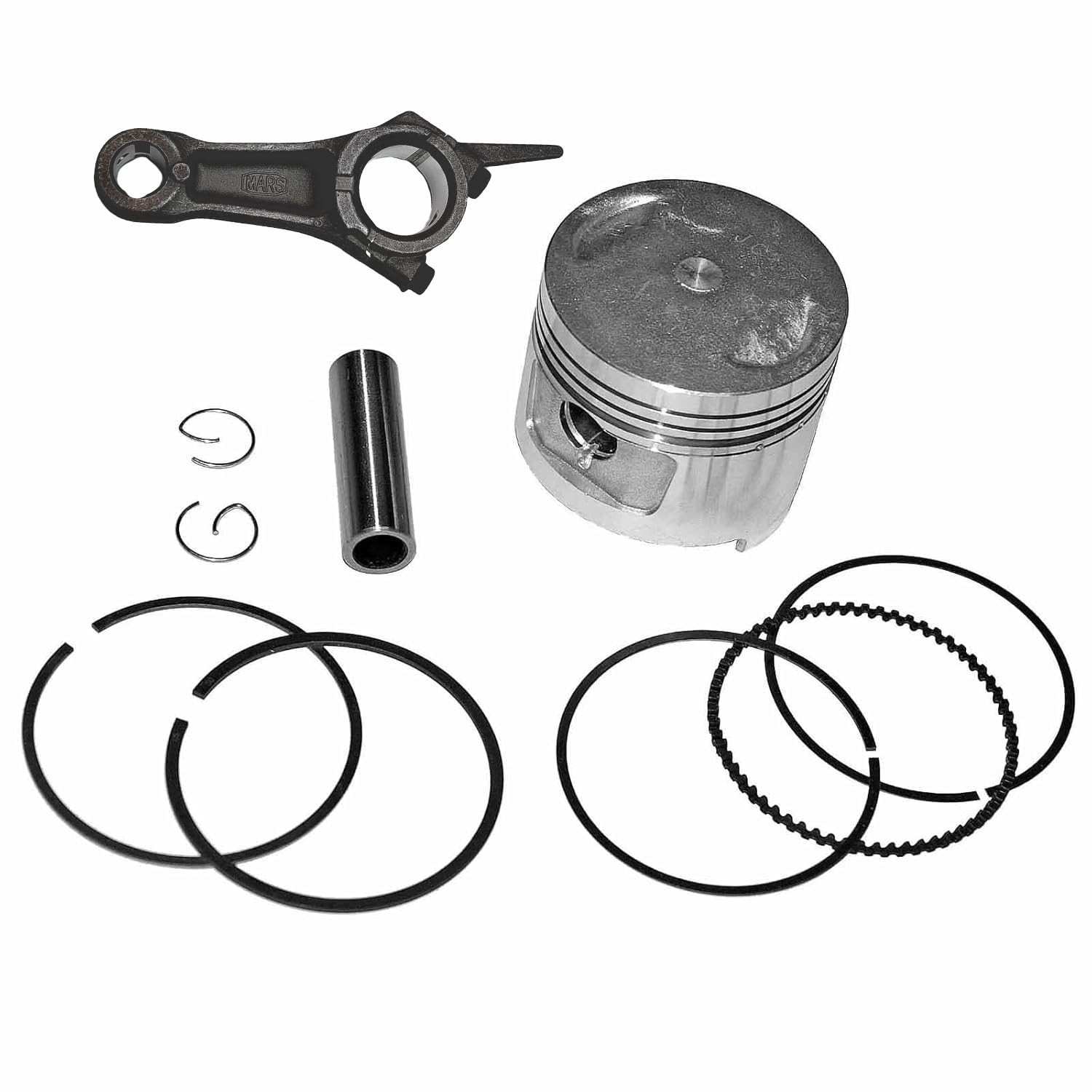 Kit Pistão, Anel e Biela para Honda GX100 EU2000I - 56MM (13101-Z0D-000)