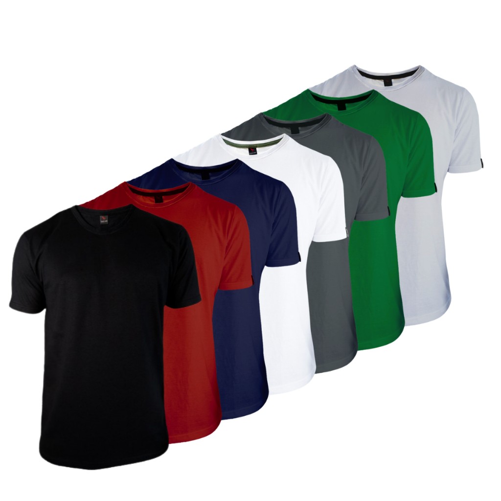 Kit 6 Camisetas Básicas: Conforto e Qualidade!