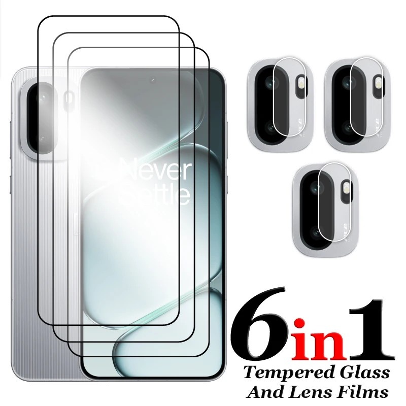 Kit 6 em 1 OnePlus Ace 6: Proteção Total 9H e Lente