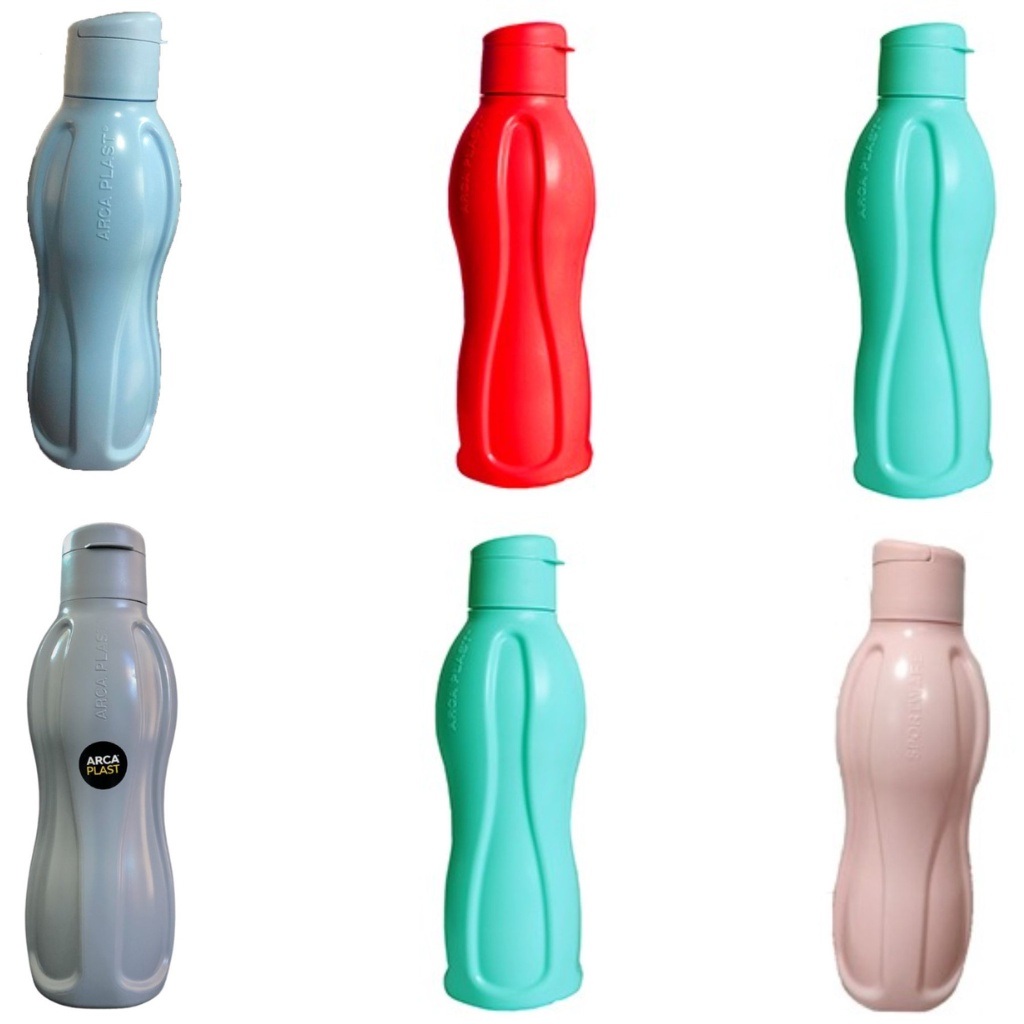 Kit 6 Garrafas 1100ml: Hidratação Total Livre de BPA!