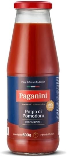 Kit 6X: Polpa de Tomate Paganini 690g