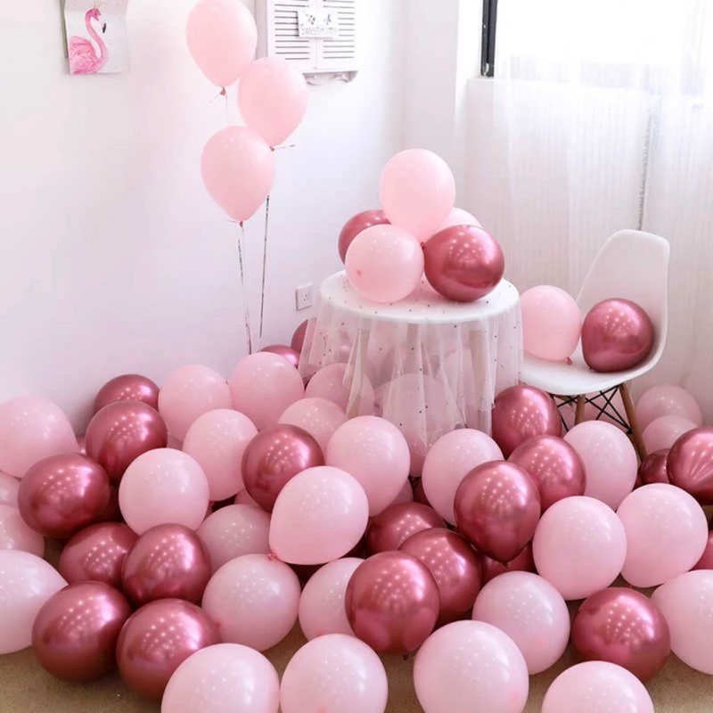 Kit 75 Balões Rosa: Decore com Estilo!