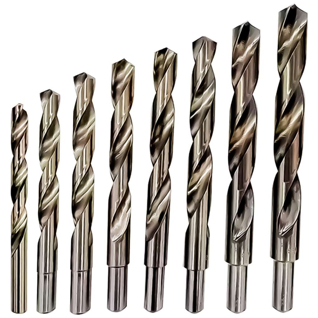 Kit 8 Brocas Aço Rápido MTX: Perfure Metal com Precisão!