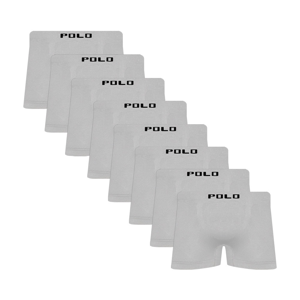 Kit 8 Cuecas Box Microfibra Polo Star: Conforto e Estilo