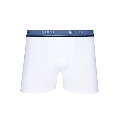 Kit 8 Cuecas Boxer Lupo Algodão: Conforto e Estilo no Dia a Dia