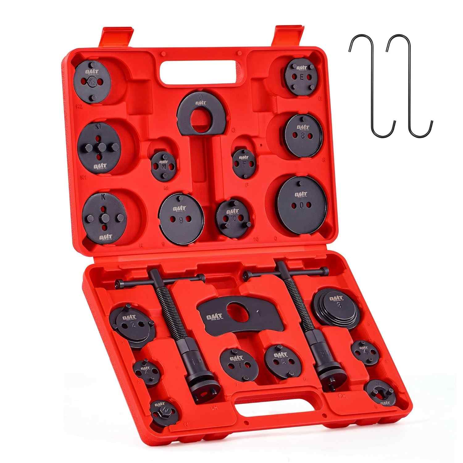 Kit Ferramentas Pastilha e Pistão Pinça Freio Disco Orion Motor Tech - Profissional Universal