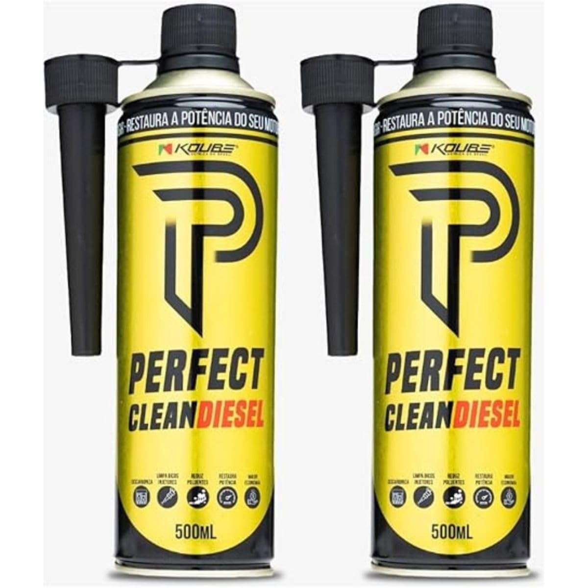 Kit 2 Limpa Bicos Diesel KOUBE 500ml: Potência e Economia para Seu Motor