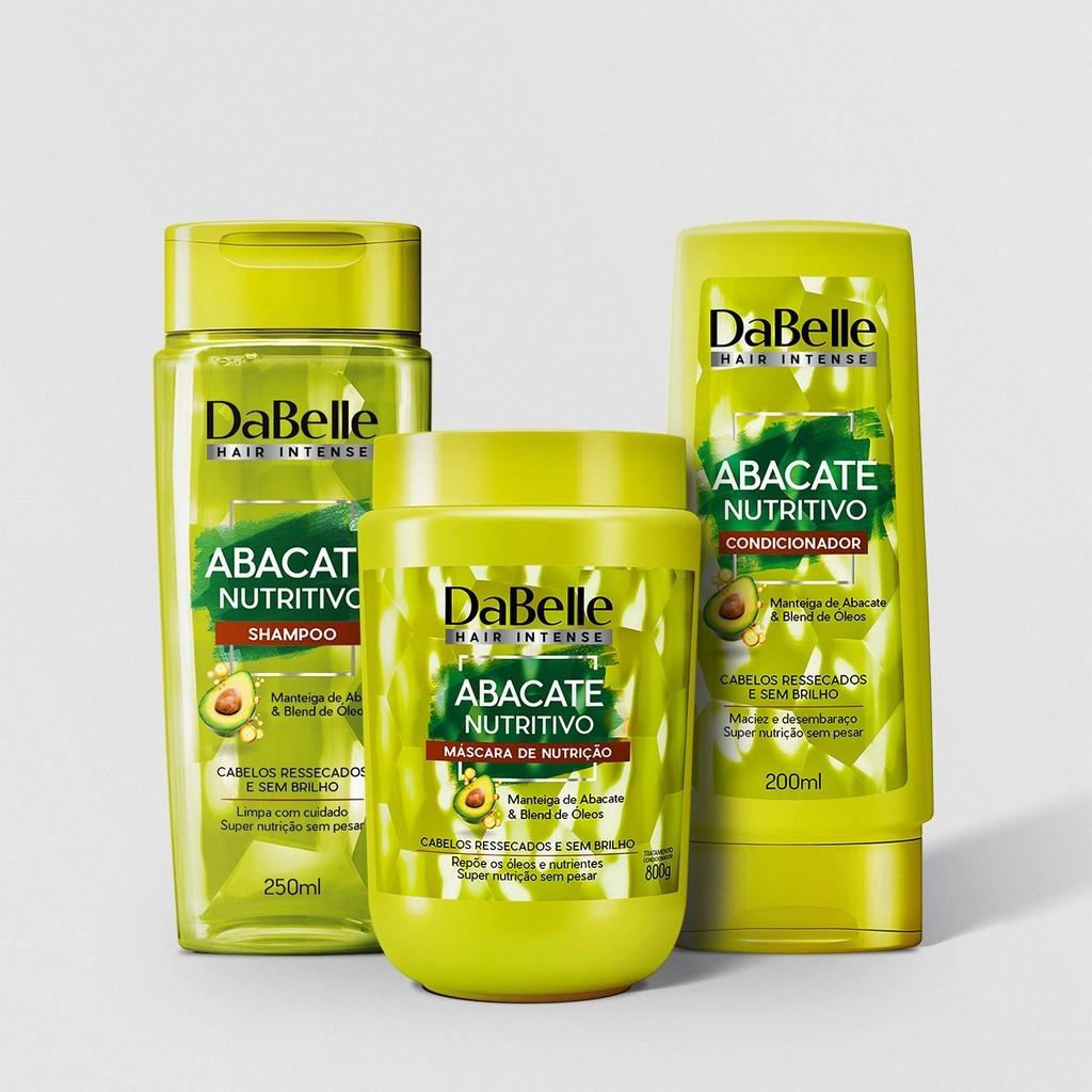 Kit Abacate Nutritivo DaBelle: Cabelos Hidratados!