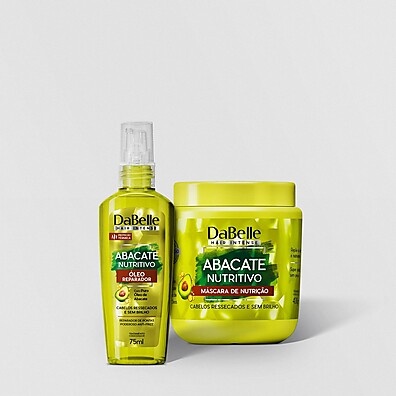 Kit Abacate Nutritivo DaBelle: Cabelos Revitalizados!