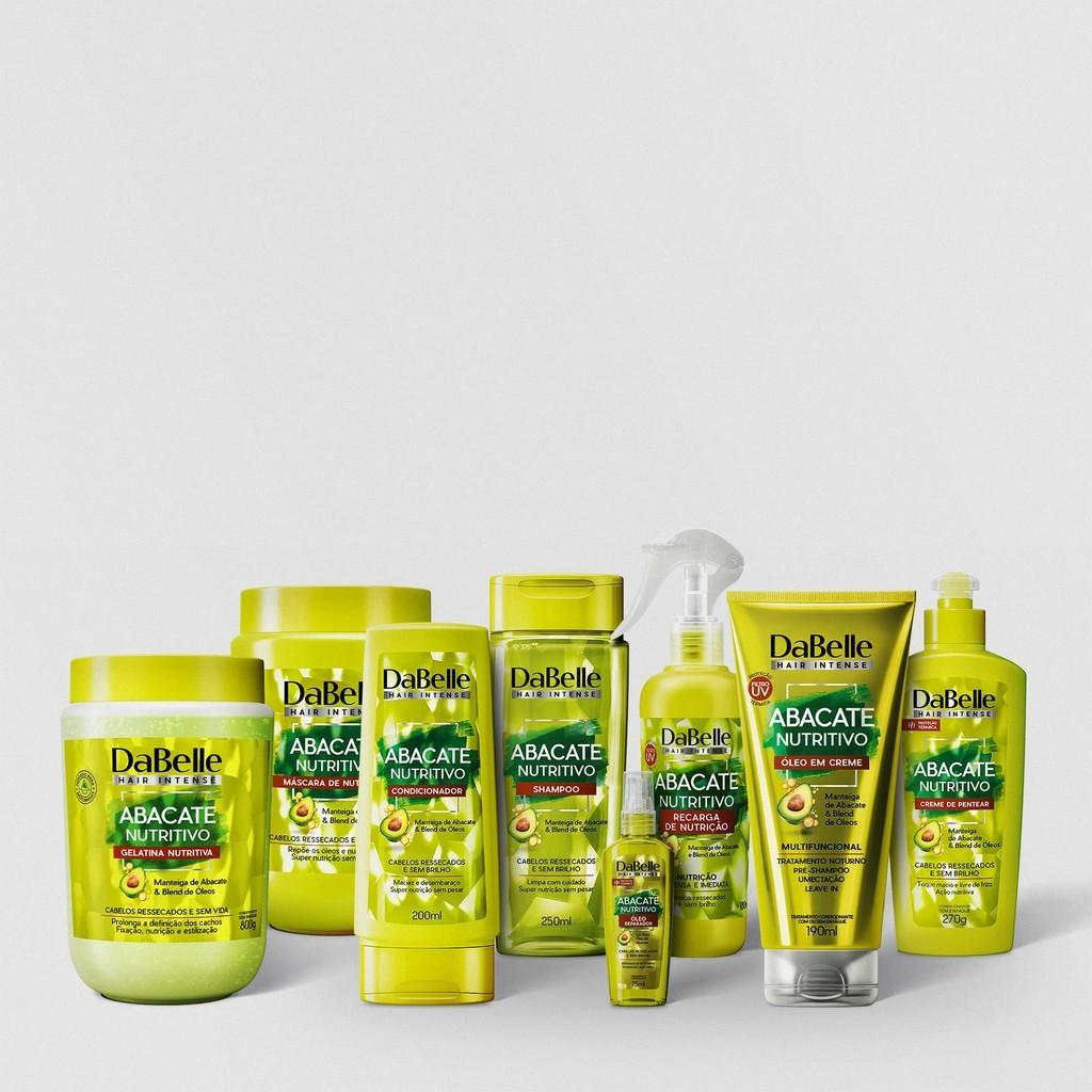 Kit Abacate Nutritivo Dabelle: Cachos Definidos!