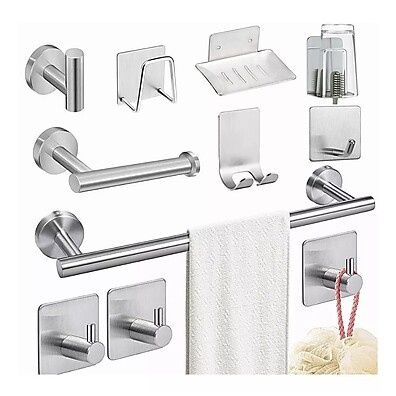 Kit Acessórios Banheiro 11 Peças Yesop – Design Moderno e Durabilidade
