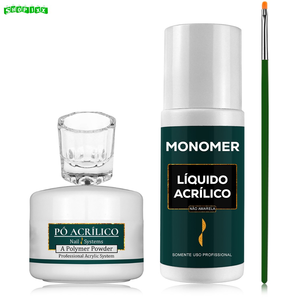 Kit Alongamento Unha: Tudo p/ Acrigel Perfeito!