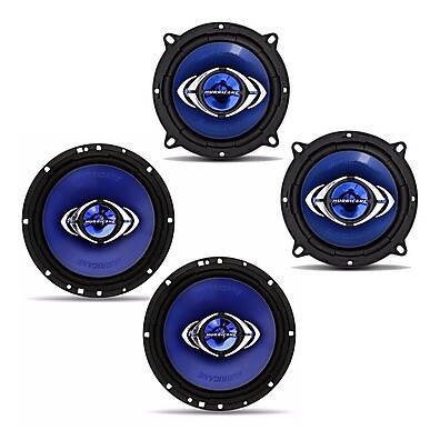 Kit Alto Falantes Hurricane: Som Potente e Qualidade!