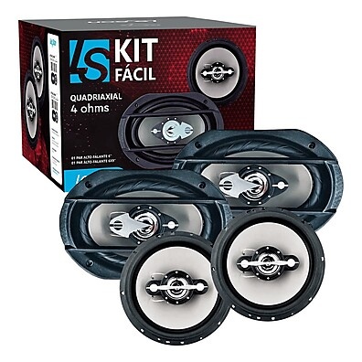 Kit Alto Falantes Leson: Som Incrível para Seu Carro!