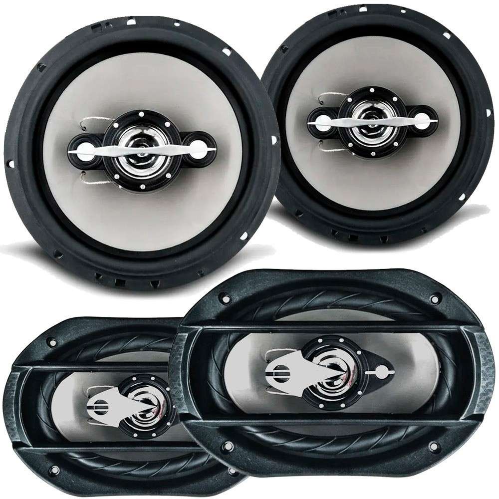 Kit Alto Falantes para Carro 6x9 e 6”: Som Incrível!